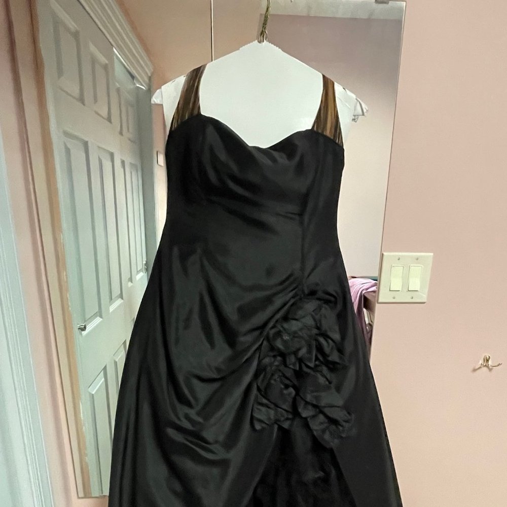 Jessico Mcclintock  black dress 12
